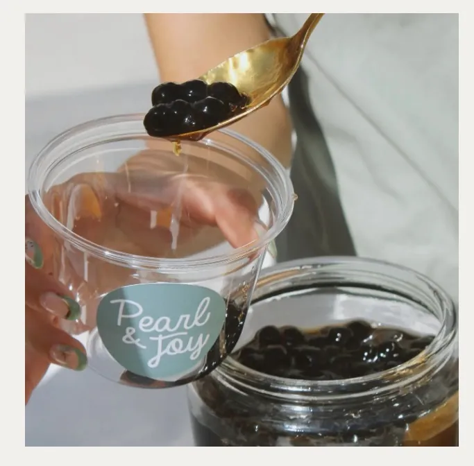 A little joy in every cup — handcrafted boba by Pearl & Joy